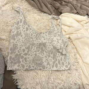 lululemon cheetah print top